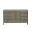 Meuble-lavabo simple l 60 po x P 23 po x H 35 po Claudett-751171620-751171618