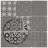 Classico 4" Square 11-5/8 " x 11-5/8 " Porcelain Mosaic Floor & Wall Tile-51020446