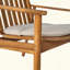 Fauteuil club avec coussin, ensemble de 2