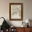 Art mural Mid-Century moderne en tissu pour le salon-234695841