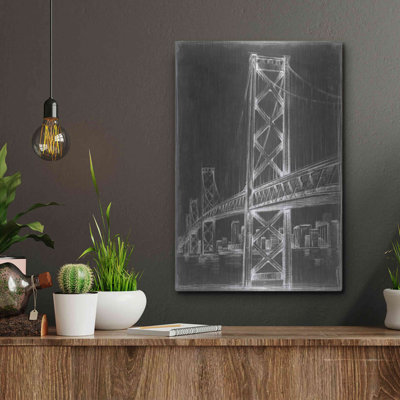 «Suspension Bridge Blueprint I» par Ethan Harper