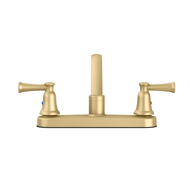 2-handle Bathroom Faucet, Matte Gold