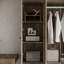 Armoire-penderie haute 94,5 po avec tringle Coleridge