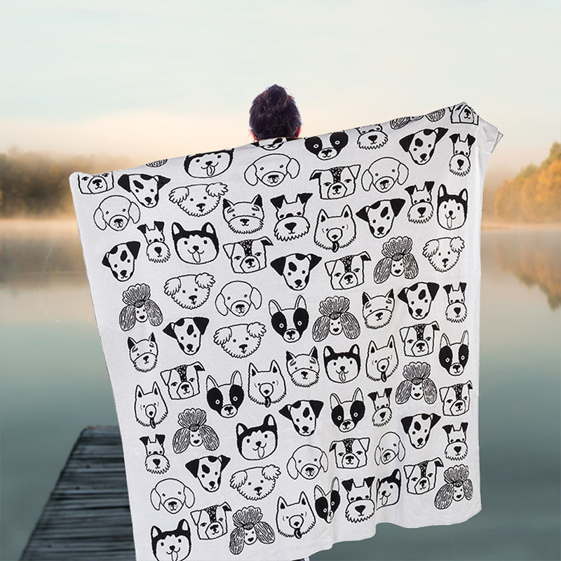 Grubbs Plain Weave / Muslin Throw Blanket