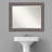 Heidenreich Wood Flat Wall Mirror-46303256
