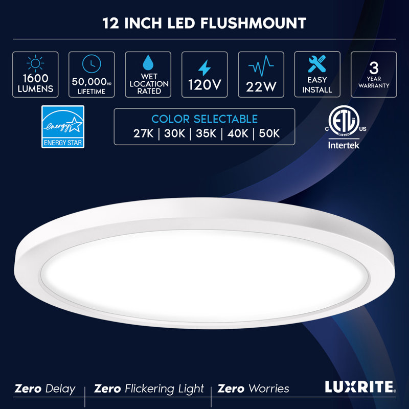 Deruise LED Flush Mount
