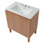 Meuble-lavabo moderne de 30 po avec lavabo en céramique