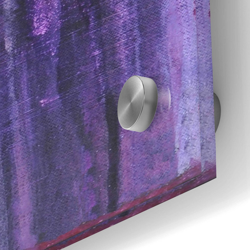 «Purple Rain II» par Erin Ashley, H 48 po x l 16 po x P 0,2 po