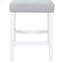 Tabourets gris (ensemble de 2)
