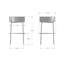 Tabouret de bar et de comptoir sans dossier Aryam-75157184-72103050-72103044
