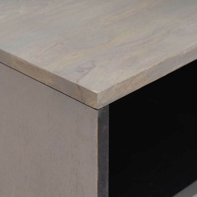 50cm W Solid Wood Bedside Table