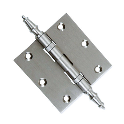 Charnière de porte simple à roulement à billes H 3,5 po x l 3,5 po