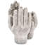 De 2 ciment gris antique de 9 pouces acceptant les mains pour la décoration intérieure de fleurs et de bougies à l'intérieur d'une exposition attrayante de plantation à la main