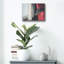 Art mural en verre rouge «Day Dreaming» par Darlene Pavlovich-248335022