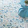 Ines Blue Hand Micro Hooked Wool Rug
