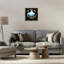 Too Old For This drap encadré noir sur toile flottante par Jedco Brands, Inc.-111646531-111646525