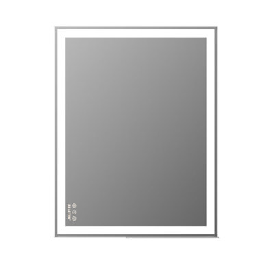 Miroir de salle de bain avec lumières