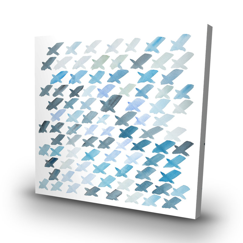 X pattern - 32"x32" art on canvas