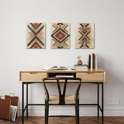 3 Piece Wrapped Canvas Wall Art