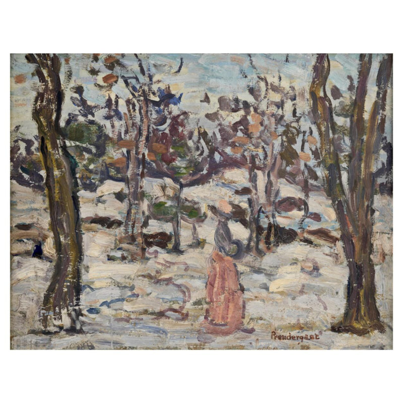 «Maine» par Maurice Brasil Prendergast - estampe numérique, H 32 po x l 40 po