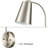Inarah Plug-in Armed Sconce