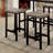 Bassam 4 - Person Trestle Dining Set