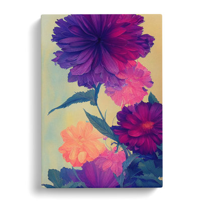 The Stellar Flowers - Wrapped Canvas