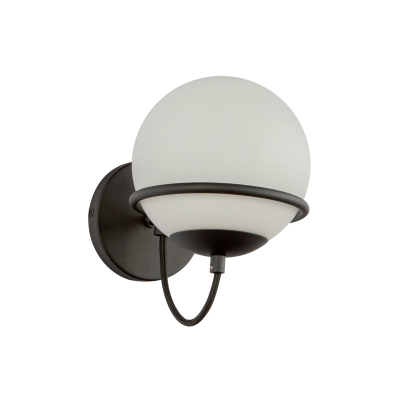 Krech Bath Sconce, Matte Black