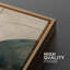 «Teal Rust Arch», art graphique abstrait, images de bureau, impression sur toile encadrée, 3 pièces-131500990-131500993