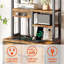 40cm W Metal Bedside Table