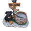 Statue d'extérieur Puppy Dog