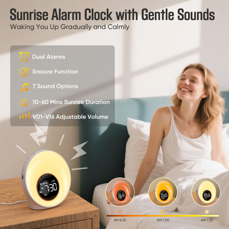 Réveille-matin Wake Up Light