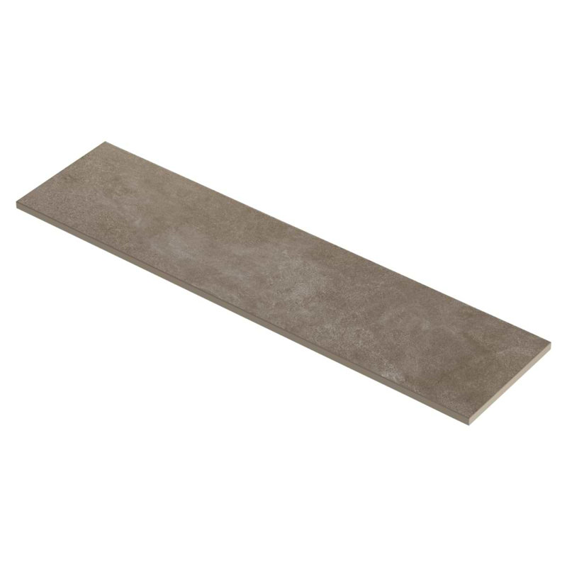 Era 12x48 Matte Textured Limestone Look Porcelain Pool Coping, Caramel Brown