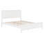 Structure de lit plateforme simple en bois avec lattes stables, aucun sommier requis-760574015