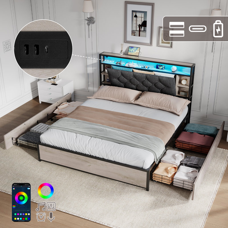 Storage Bed