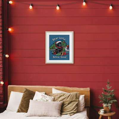 Define Good Vintage Puppy Framed Print Under Glass, design by Jedco Brands, Inc.