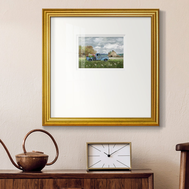 Fresh Country Pickspremium, reproduction encadrée, L 17 po x H 17 po , Papier avec cadre doré