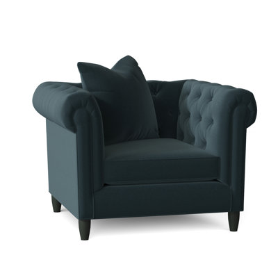 Caspar Upholstered Chesterfield Chair