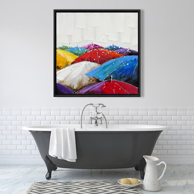 " Colorful Umbrellas "
