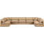 Canapé modulaire en similicuir 7 pièces Itala-94482579