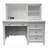 Lacey 52'' W Rectangle Writing Desk with Hutch