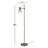 Timi 56'' Polished Task Floor Lamp