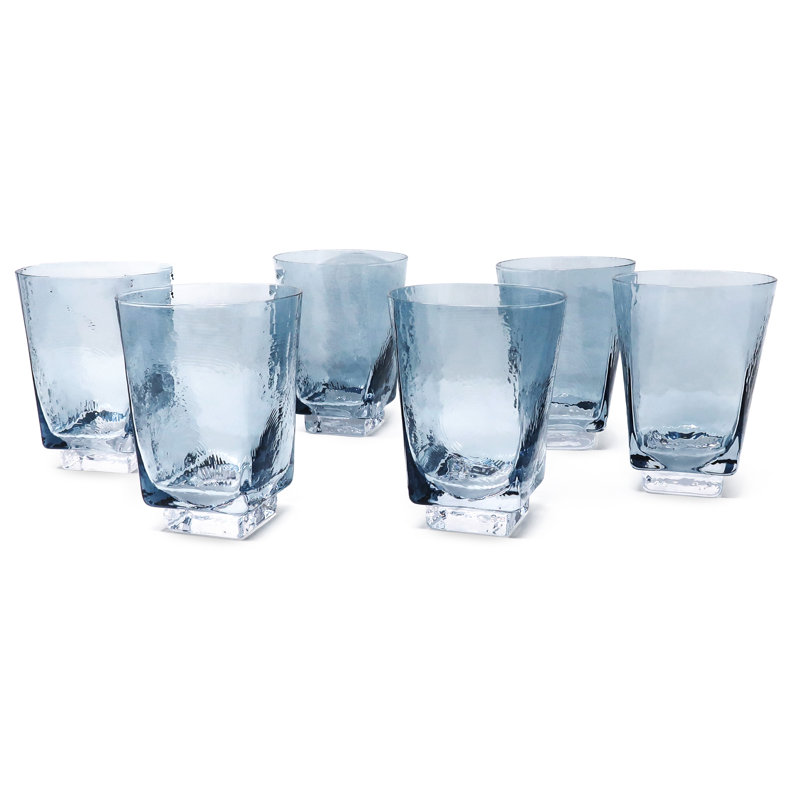 Ensemble de 6 pièces 10 oz. Ensemble de verres en verre