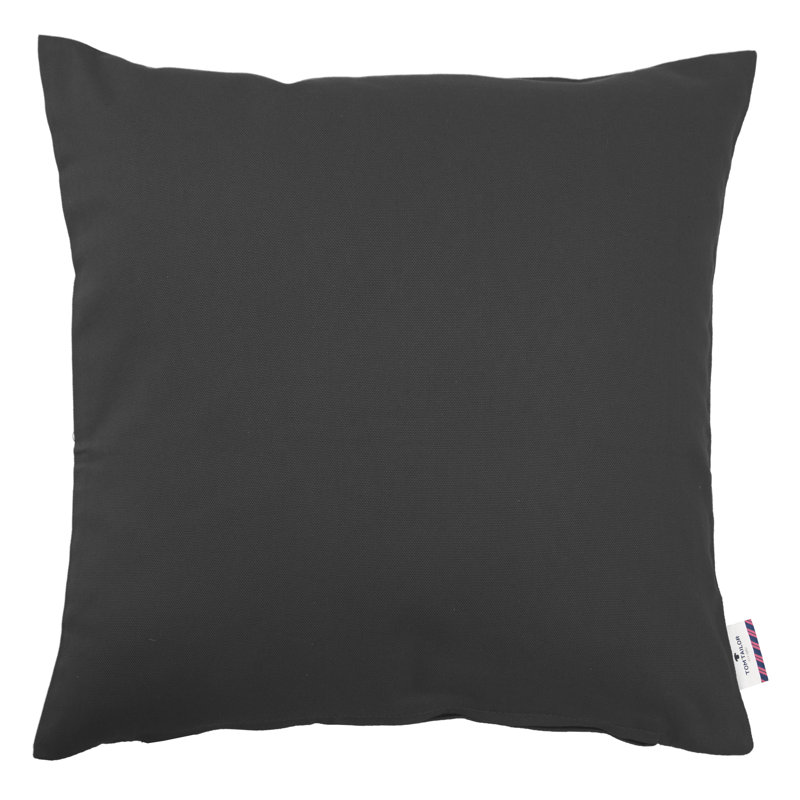 Irrum Square Cushion Cover, 40 x 40cm, Anthracite