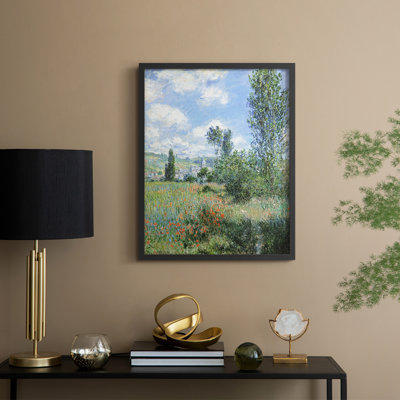 Reproduction encadrée vintage en bois massif XXXVIII