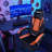 BOSSIN Gaming Chairs with Footrest, Ergonomic Computer Game Chairs with Lumbar Support-92021686