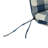 76" x 22" Outdoor Chaise Lounge Cushion with Ties-989163783