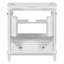 Meuble-lavabo de salle de bain sans lavabo, armoire de salle de bain multifonctionnelle avec portes et tiroir