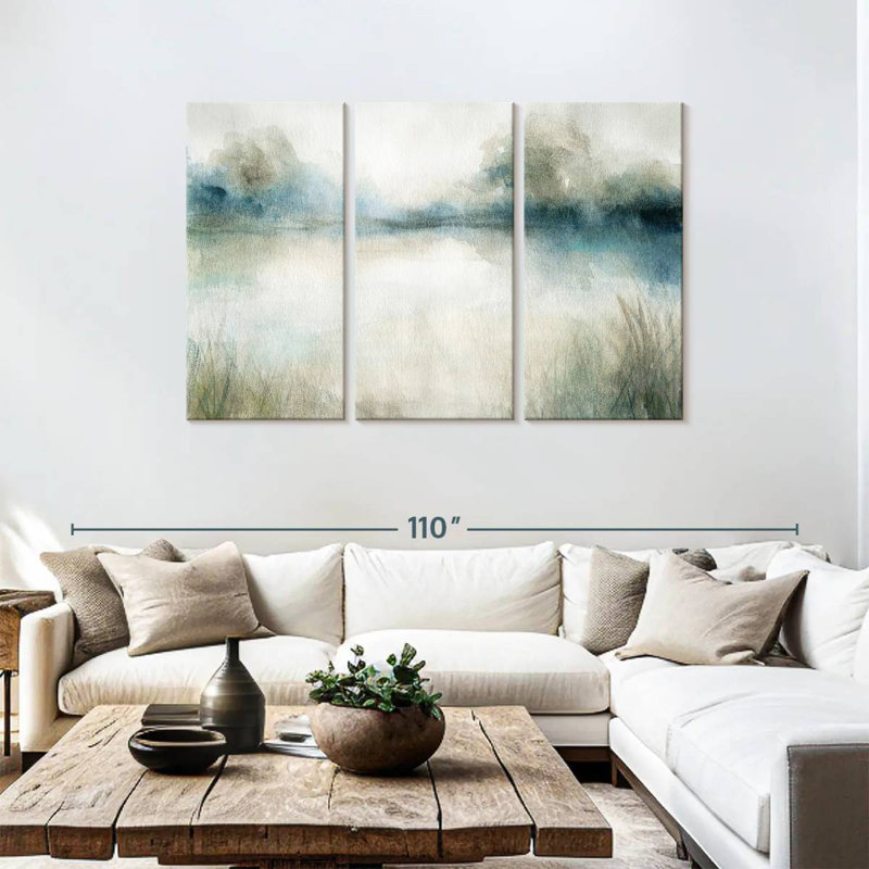 Avery Still Evening Waters I, 48" H x 74" W