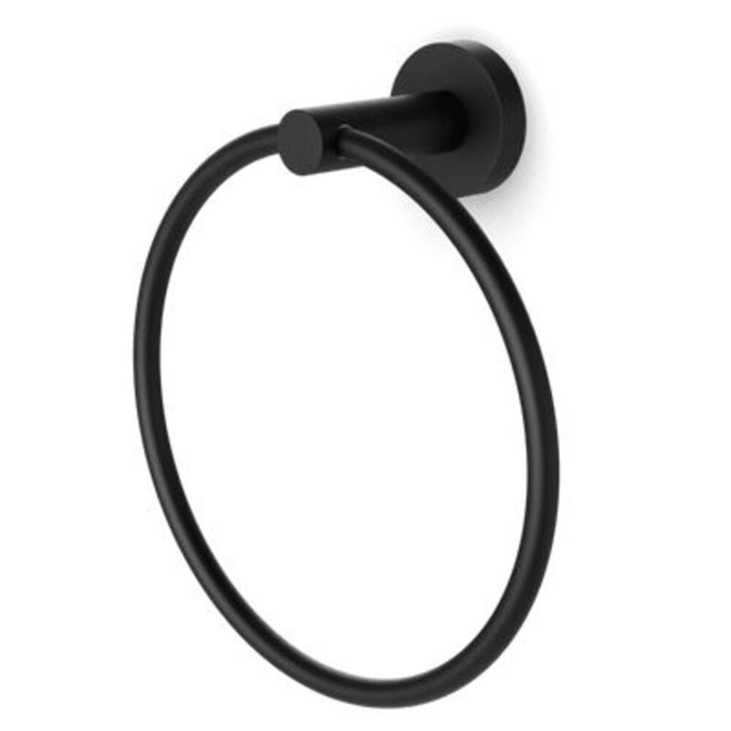 Towel Ring, Matte Black